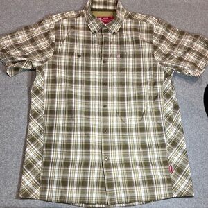 Browning men’s plaid button up shirt.